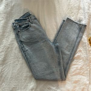 Abercrombie 90s Slim Straight Ultra High Rise Curve Love